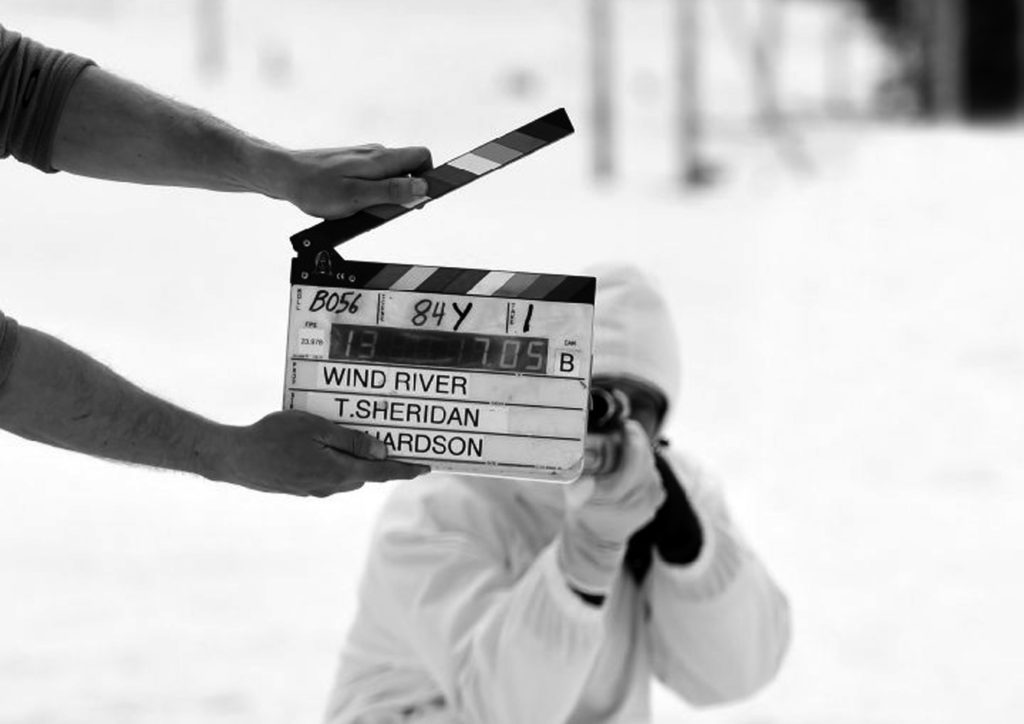 Fotograma de rodaje de película