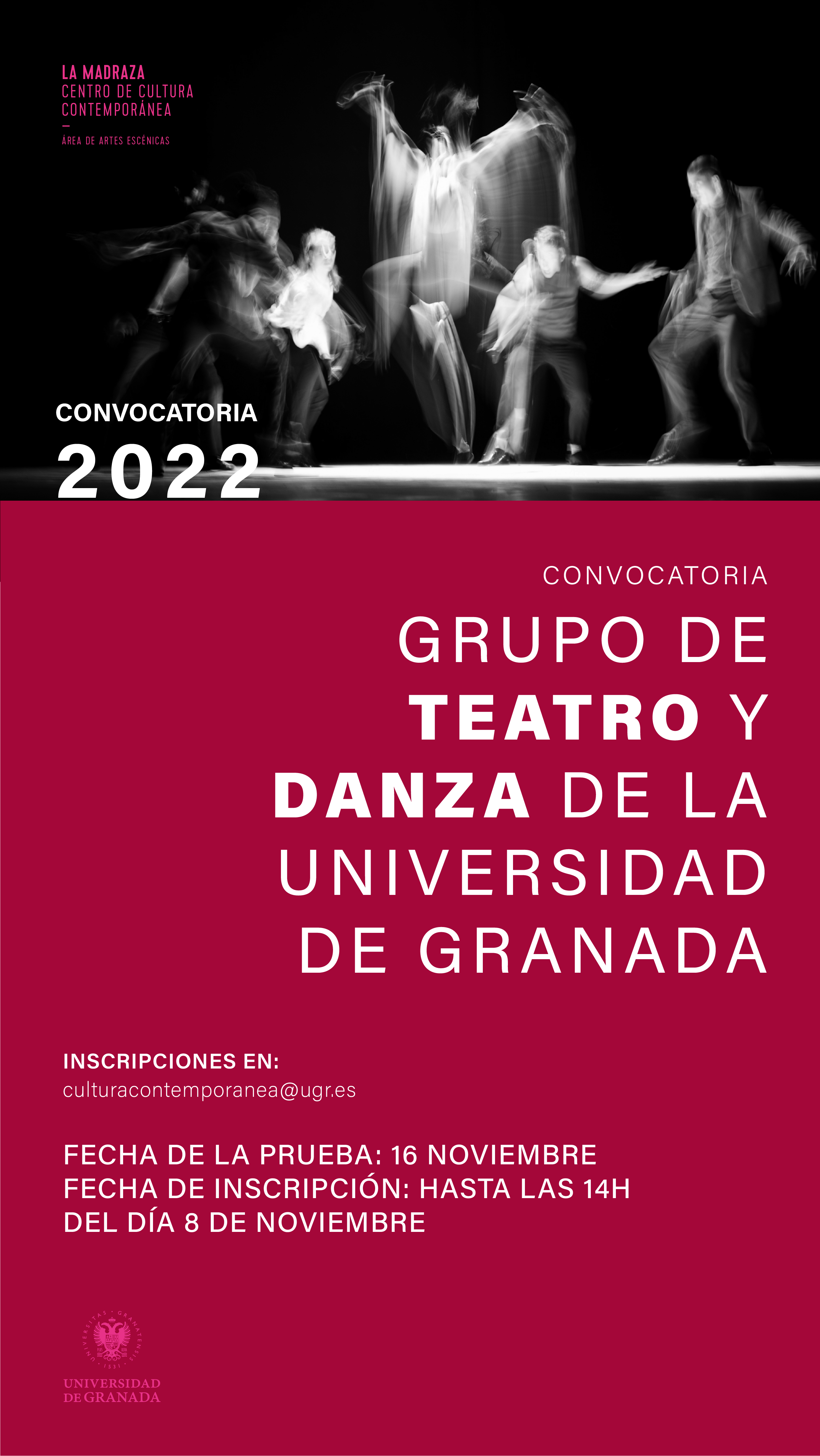 Audiciones Grupo de Teatro y Danza 2021/2022