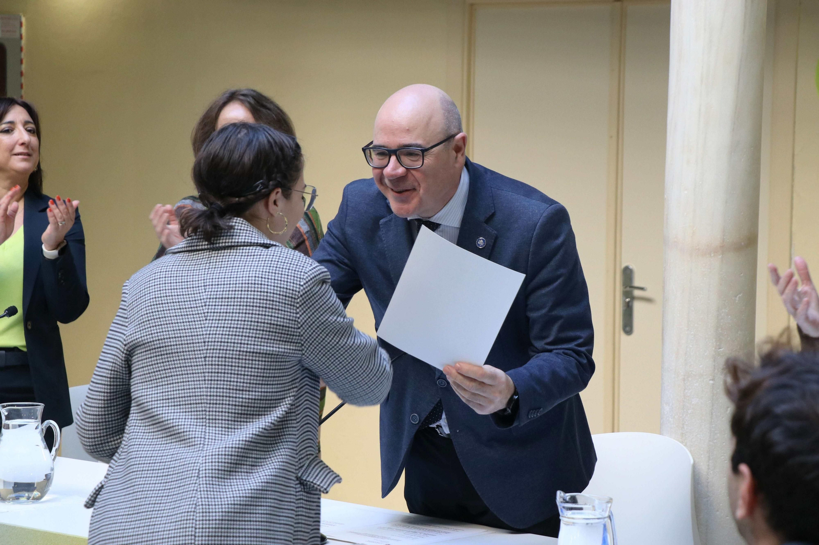 Entrega de un premio 