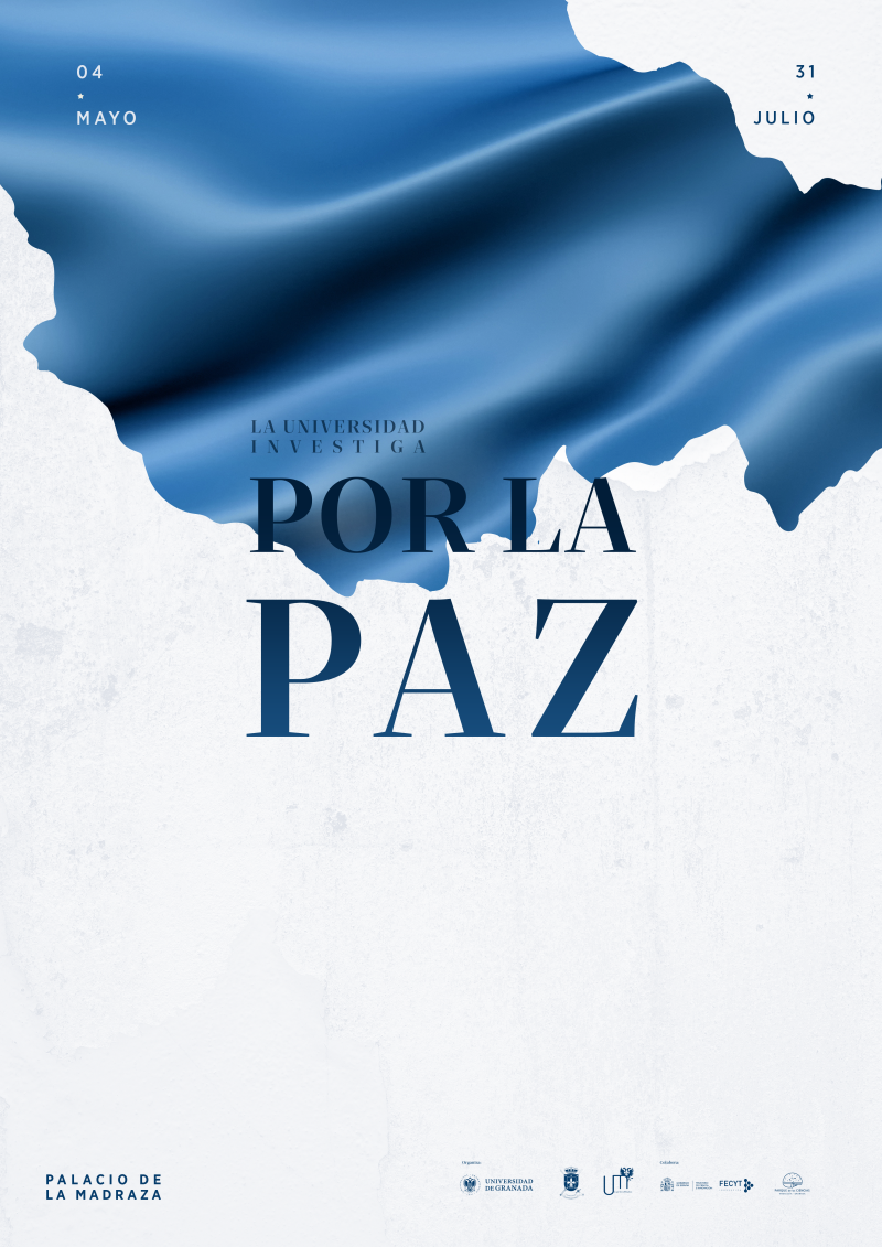 Por la paz Cartel de la actividad