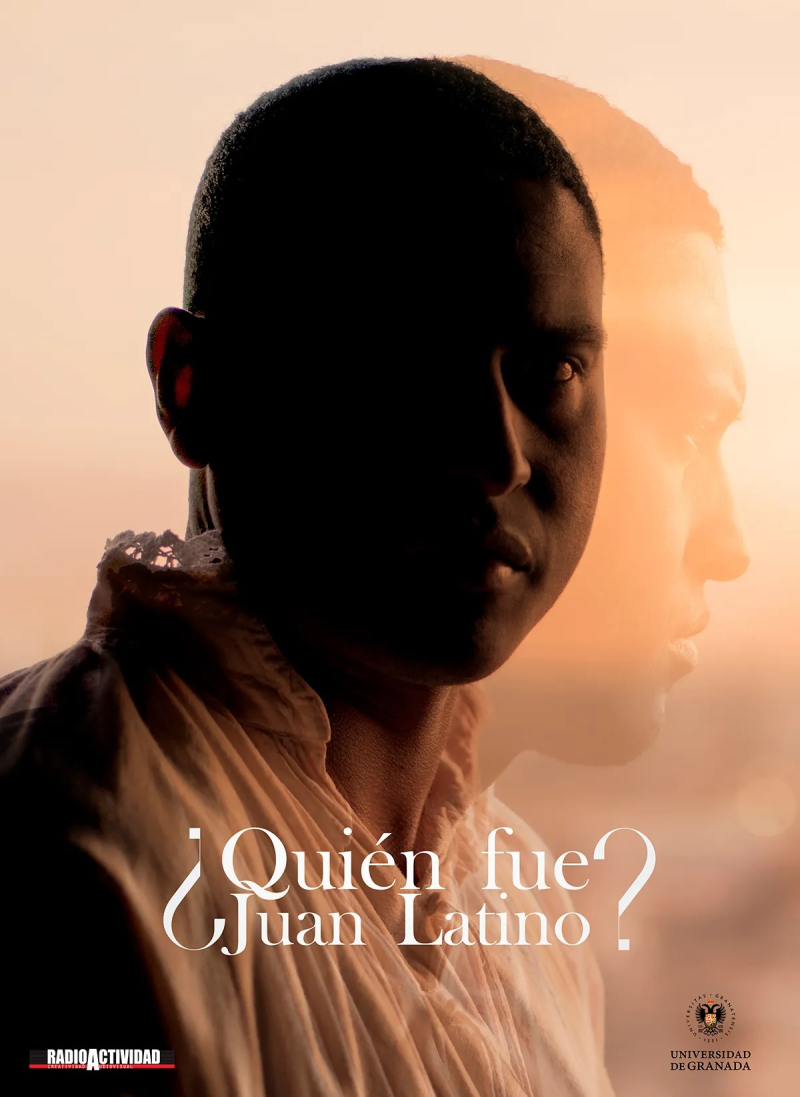 Cartel anunciador con imagen del protagonista de la película ‘¿Quién fue Juan Latino?’