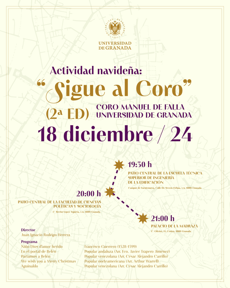 Cartel de la actividad