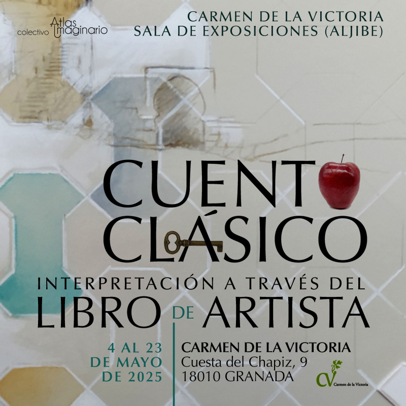 Cuento clásico. Interpretación a través del libro del artista Cartel anunciador de la actividad