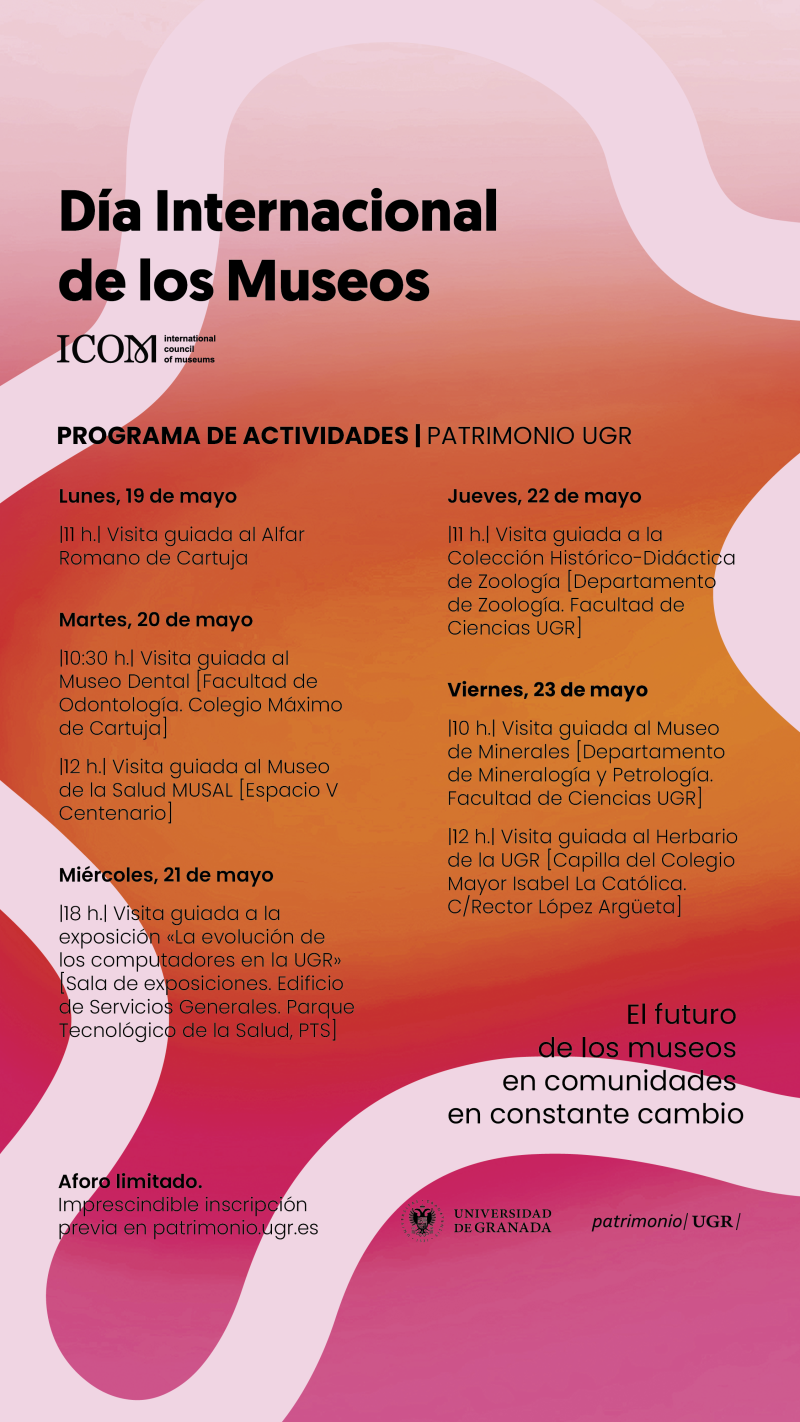 Día Internacional de los Museos 2025 Cartel anunciador de la actividad