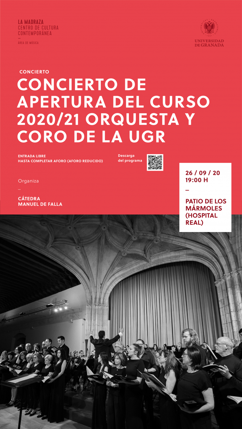 Concierto apertura curso UGR 2020-21 Concierto apertura curso UGR 2020-21
