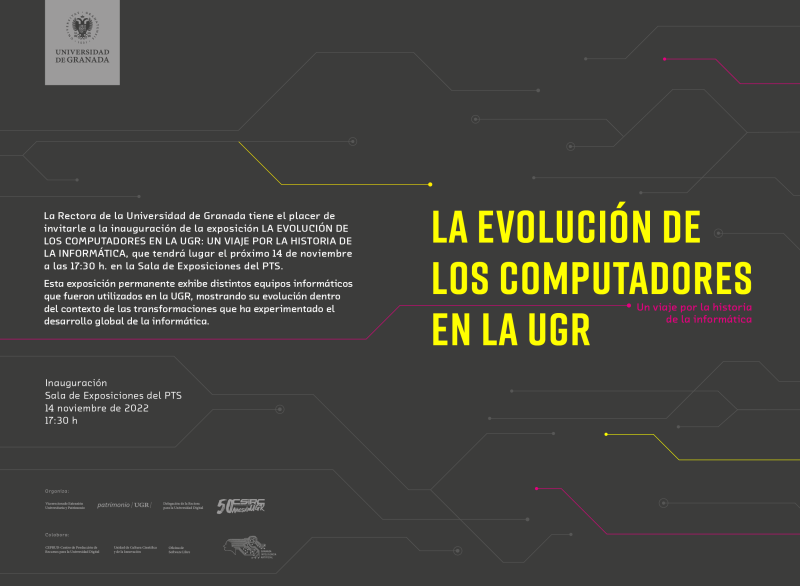 La evolución de los computadores en la UGR Imagen representativa de un circuito electrónico